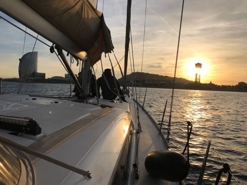 Barcelona: Two-Hour Midday or Sunset Sailing Cruise - A yacht trip with a social mood