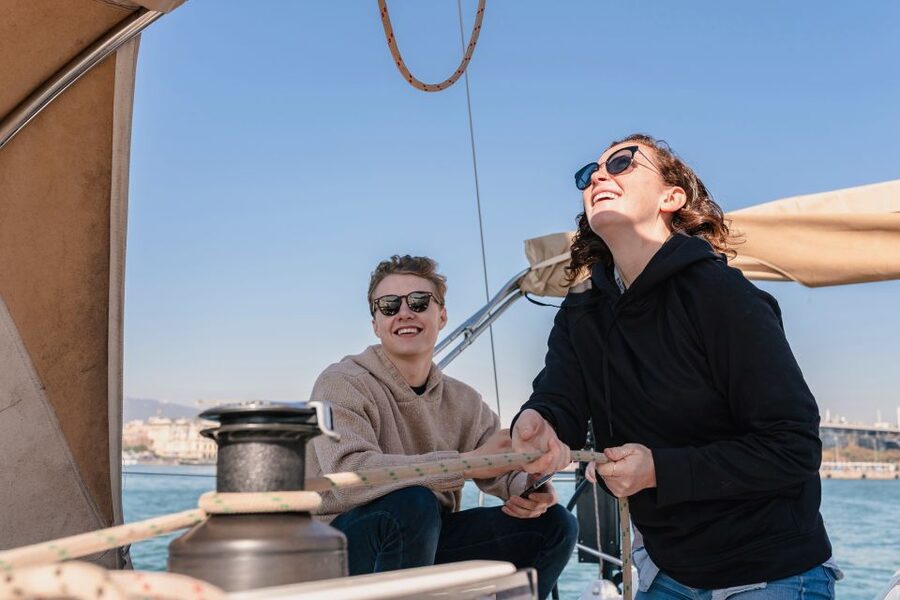 Barcelona: Two-Hour Midday or Sunset Sailing Cruise - Midday sailing and the chance to swim