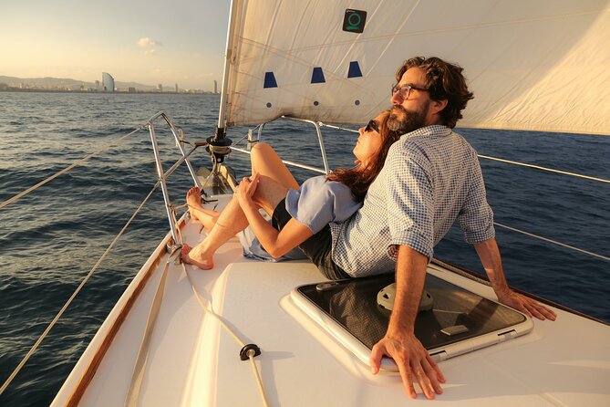 Barcelona Unique Sunset Sailing Experience with Tapas & Open Bar - Leaving Moll de Mestral for the open water