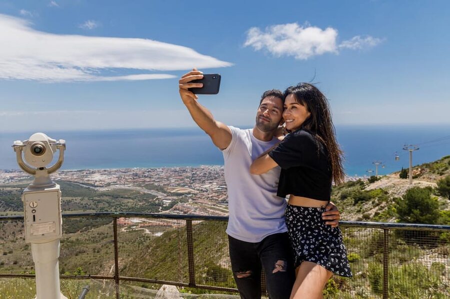 Benalmádena: Mount Calamorro Cable Car Ticket - Getting to the Cable Car and Starting the Ride