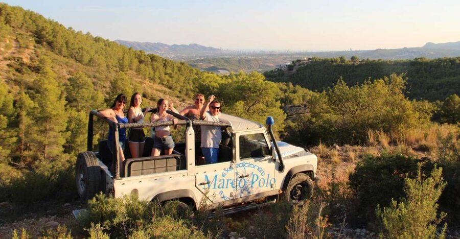 Benidorm: Guided Jeep Trip to Guadalest and Algar Falls - Reed tunnels, villages, and the final viewpoint