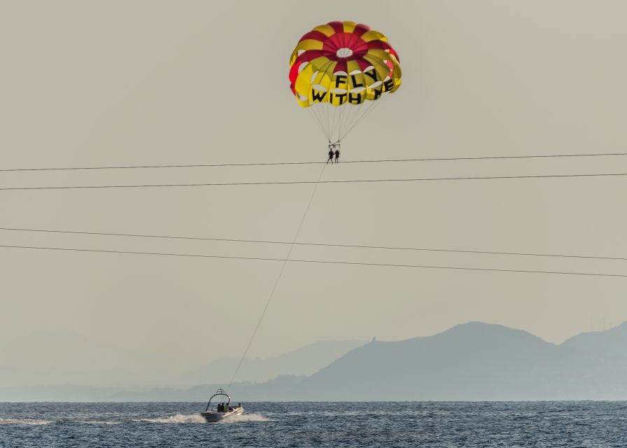 Benidorm: Parasailing Boat Trip with Costa Blanca Views - Leaving Playa de Poniente for the open water