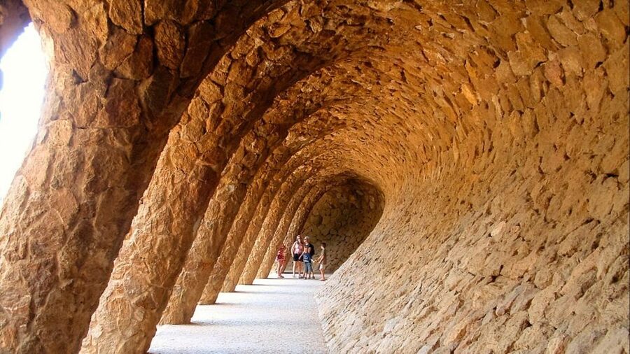 Best of Barcelona: Sagrada Familia & Park Guell with Pickup - Entering Sagrada Familia