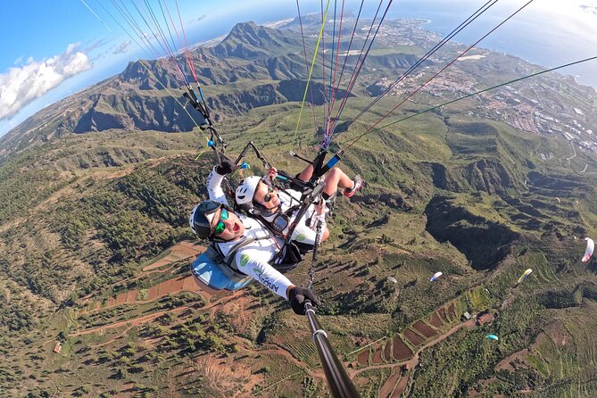 BRONZE tandem paragliding flight in South Tenerife, free pick up - Key points to know before you book