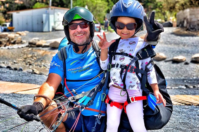 BRONZE tandem paragliding flight in South Tenerife, free pick up - How much value do you get for $133.08?