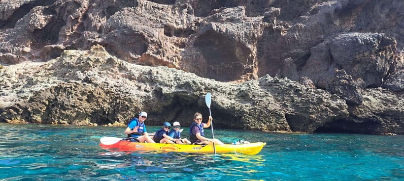 Cabo de Gata: Kayak & Snorkel Excursion in Natural Park - The Short Swim and Photo Stop at La Almadraba