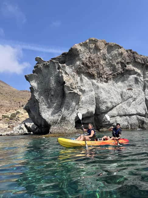 Cabo de Gata: Kayak & Snorkel Excursion in Natural Park - Arrecife de las Sirenas: The Coast’s Dramatic Pause