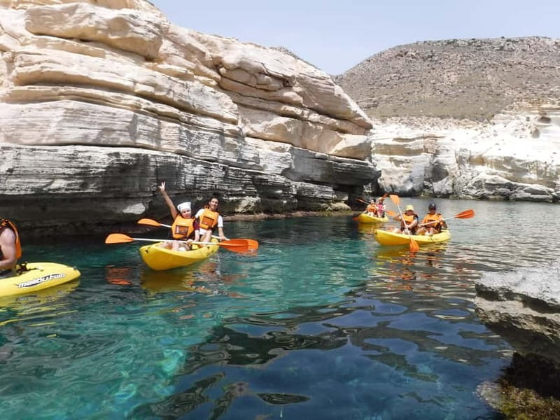 Cabo de Gata: Kayak & Snorkel Excursion in Natural Park - The First 15 Minutes: Kayak Safety and Handling