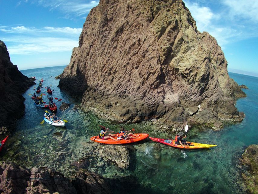 Cabo de Gata: Natural Park Kayaking and Snorkel Excursion - Thirty minutes to swim and snorkel