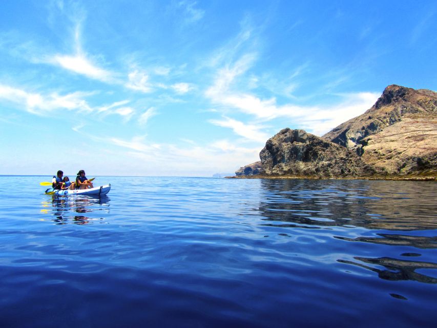 Cabo de Gata: Natural Park Kayaking and Snorkel Excursion - The return paddle and the value of the photos