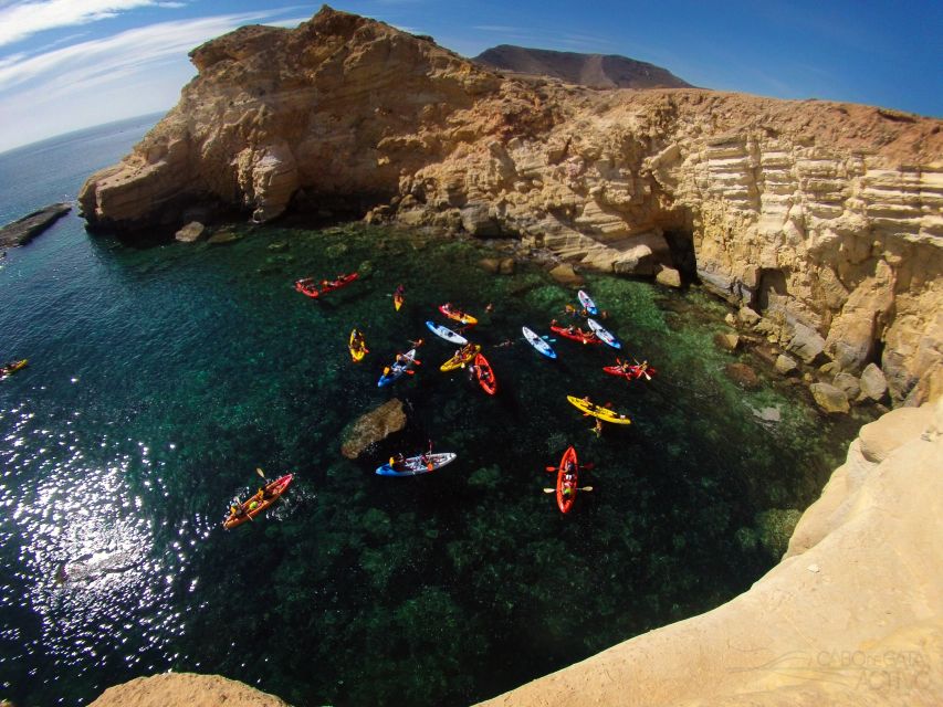Cabo de Gata: Natural Park Kayaking and Snorkel Excursion - Guides, language, and the feel of the outing
