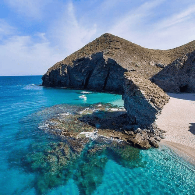 Cabo de Gata: Yacht Tour to the 5 Best Beaches - Playa de los Muertos and the volcanic cliffs
