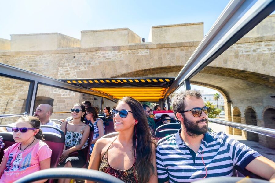 Cadiz: City Sightseeing Hop-On Hop-Off Bus Tour - Cathedral stop and the central quarter