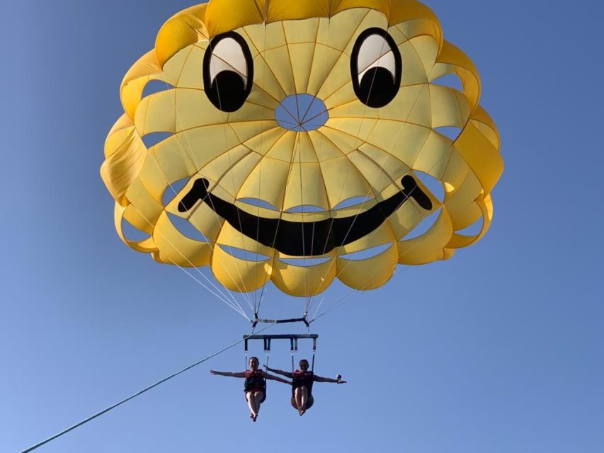 Cala Bona: Parasailing Experience - The lift to 100 metres