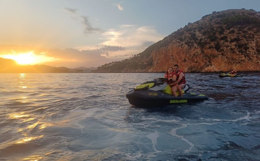 Cala Millor: Jetski Tour of Sea Lion Cave or Caves of Artà - Sunset riding from Cala Bona