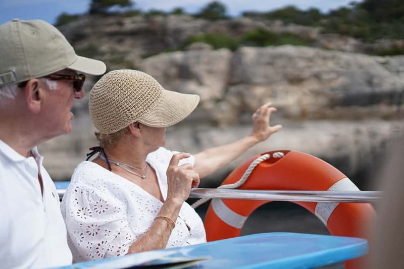 Cala'n Bosc: 3.5-Hour South Coast Sightseeing Boat Trip - What the ride feels like onboard