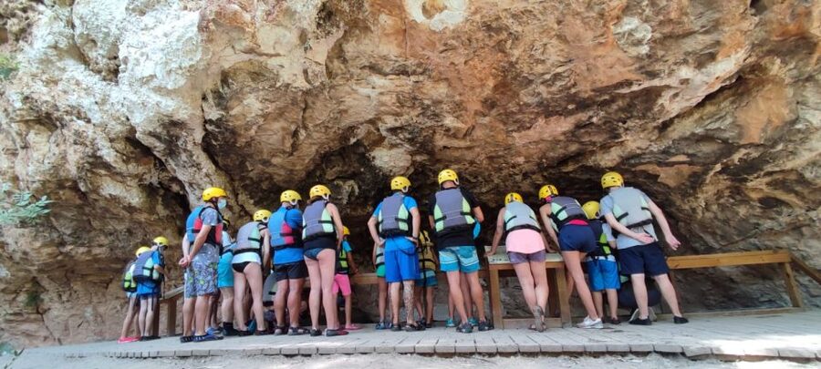 Calasparra: Almadenes Canyon Rafting with Caves and Rock Art - The viewpoint and the return to your car
