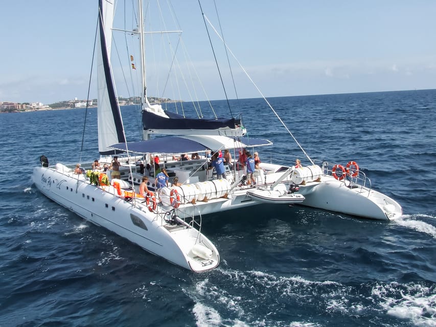 Cambrils: Costa Daurada Sail Catamaran Cruise - Leaving Cambrils Port for the Costa Daurada