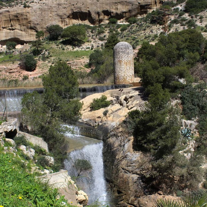 Caminito del Rey from Malaga all included - The final downhill section and shuttle bus