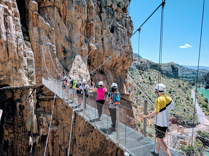 Caminito del Rey: Guided Hiking Tour with Entrance Tickets - The bridge and the biggest height sensation
