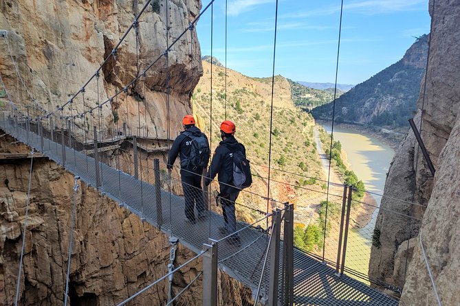 Caminito del Rey Small Group Tour from Malaga with Picnic - Walking the gorge from 9:20 a.m.