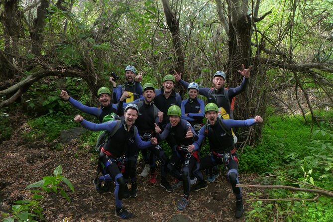 Canyoning Experience in Gran Canaria (Cernícalos canyon) - Scrambling, climbing, sliding, and swimming