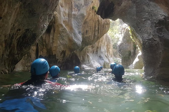 Canyoning Gorge Descent, river walk in Benahavis. - How demanding is three hours of canyoning?
