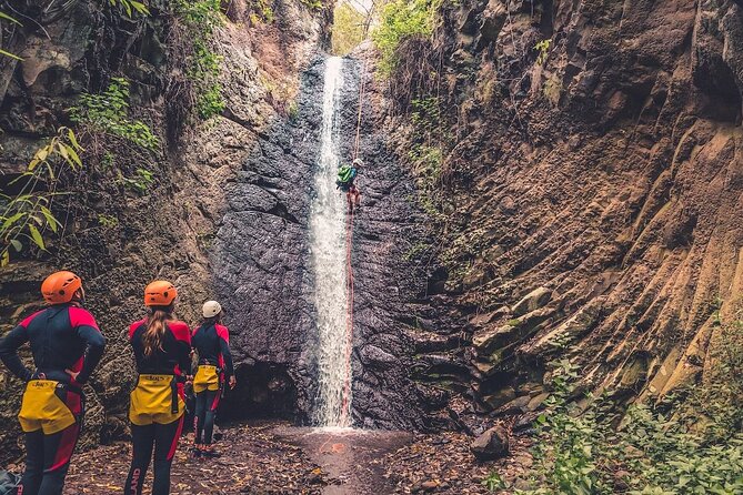 Canyoning with Waterfalls in the Rainforest - Small Groups ツ - From hotel pickup to the mountain road