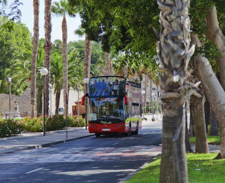 Cartagena, Spain: Panoramic Double-Decker Bus Tour - Modern streets, port views, and shore batteries