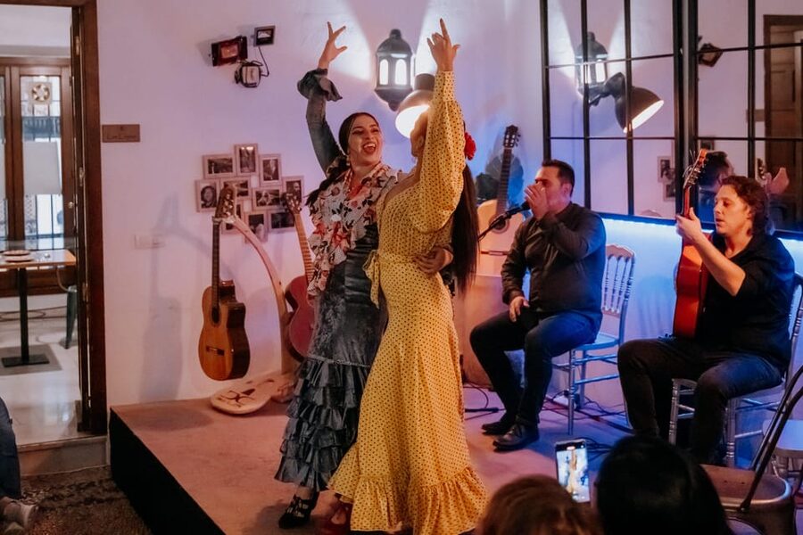Córdoba: Tablao Flamenco at Doble de Cepa with Optional Meal - Why the guitarist and dancer matter here