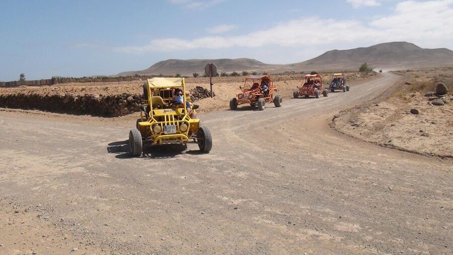 Corralejo: Buggy Safari Tour - The off-road section near dunes and volcanoes