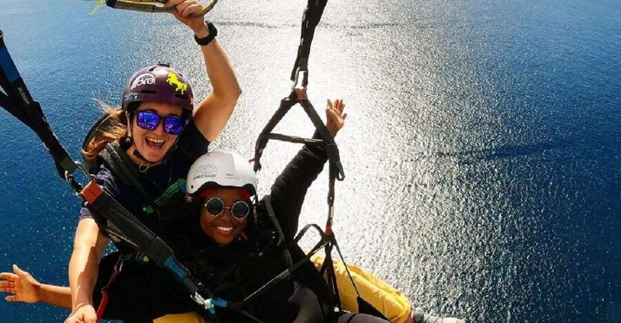 Costa Adeje: Tandem Paragliding Flight with Pickup - Leaving Costa Adeje by air