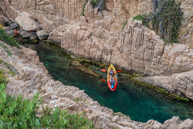 Costa Brava Kayak & Snorkel Tour + Picnic from Barcelona - Arriving at Platja d’Aro