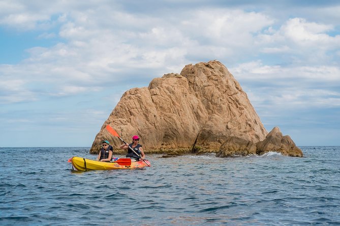 Costa Brava Kayak & Snorkel Tour + Picnic from Barcelona - Swimming and snorkeling in changing conditions