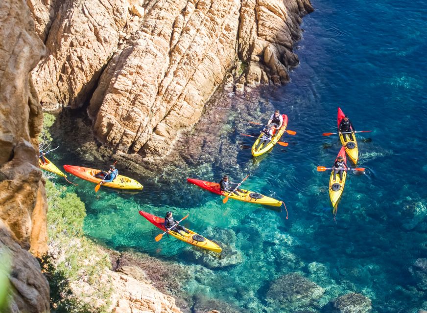 Costa Brava: Sea Caves Kayaking and Snorkeling Tour - The 20-minute snorkel stop