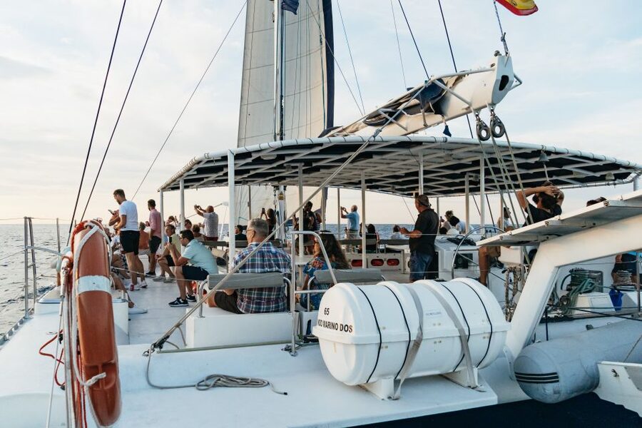 Dénia: Daytime or Sunset Catamaran Cruise - The views and the limits of a wind-led route