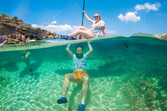 Discover the best corners of the island in paddle surf - From the Sup Ibiza base to the chosen shore
