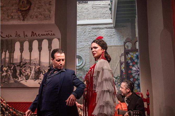 Flamenco Show at Casa de la Memoria Admission Ticket - Entering the historic theater on Cuna Street