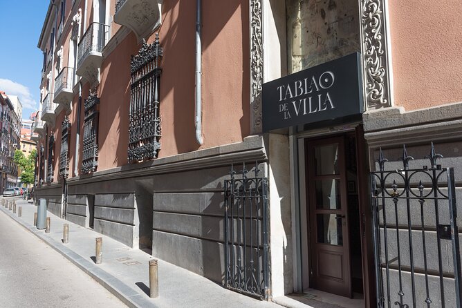Flamenco Show at the Tablao de la Villa Madrid - Adding dinner before the 7:30, 8:30, or 9:45 show