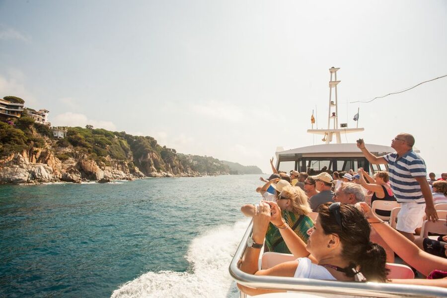 From Barcelona: Costa Brava Day Tour with Boat Trip - The boat from Lloret to Tossa