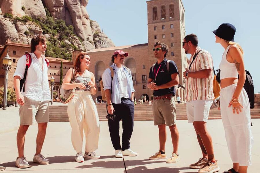 From Barcelona: Full-Day Montserrat & Wine Small Group Tour - Leaving Barcelona Nord Bus Station