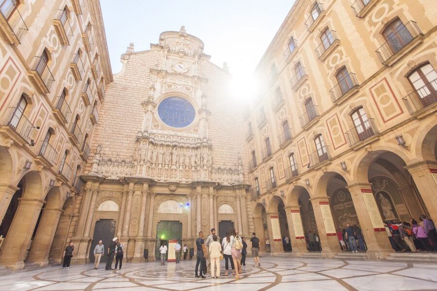 From Barcelona: Montserrat Half-Day Wine and Tapas Trip - Montserrat’s basilica and mountain paths