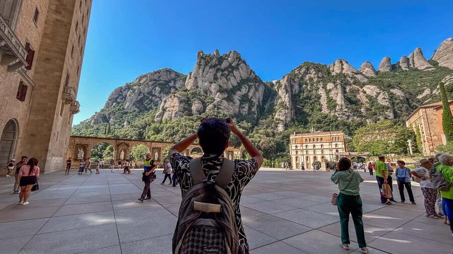 From Barcelona: Montserrat Tour, Rack Railway & Licor Taste - The rack railway from Monistrol de Montserrat