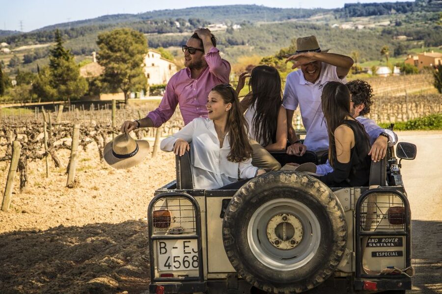 From Barcelona: Penedés Vineyards Tour by 4WD w/Wine & Cava - Can Bas, old vines, and the 4x4 ride
