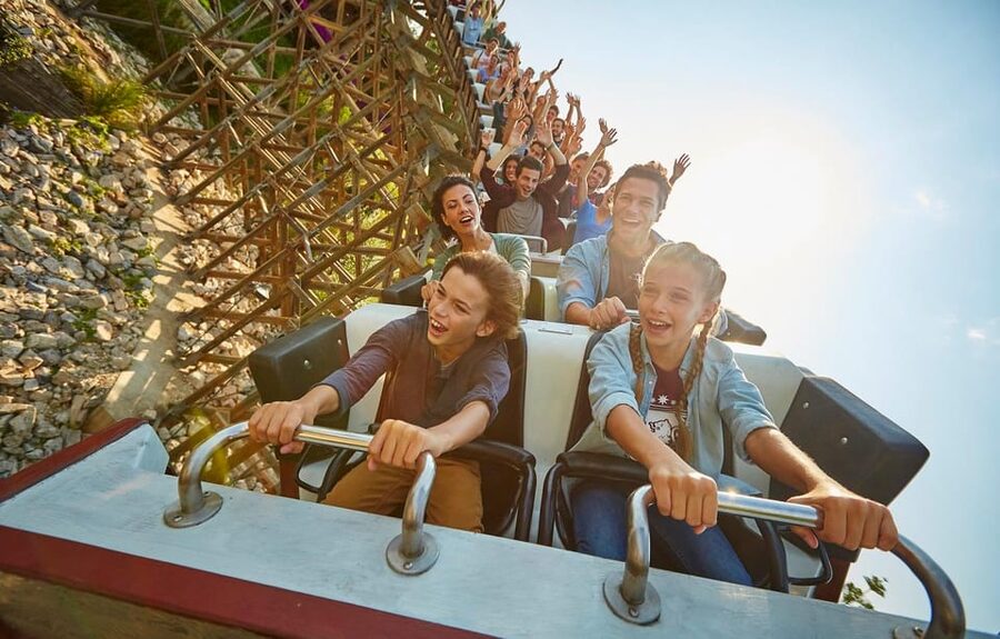 From Barcelona: PortAventura Theme Park Ticket & Transfer - The major rides: Shambhala, Dragon Khan, and Furius Baco