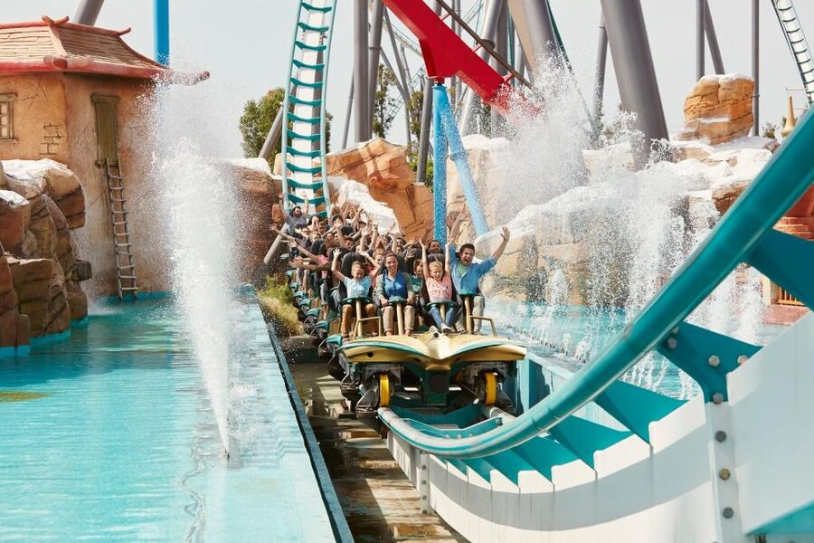From Barcelona: PortAventura Theme Park Ticket & Transfer - Returning to Barcelona on time