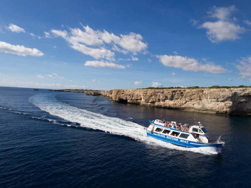 From Cala Galdana: 2-Hour Glass-Bottom Boat Trip - Passing Cala Mitjana and Cala Mitjaneta