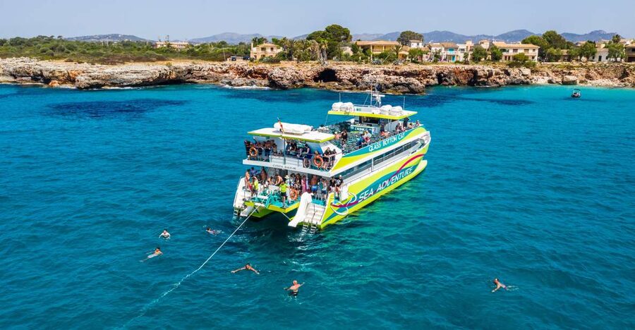 From Cala Millor: East Coast Glass-Bottom Boat Trip - Choosing among seven routes