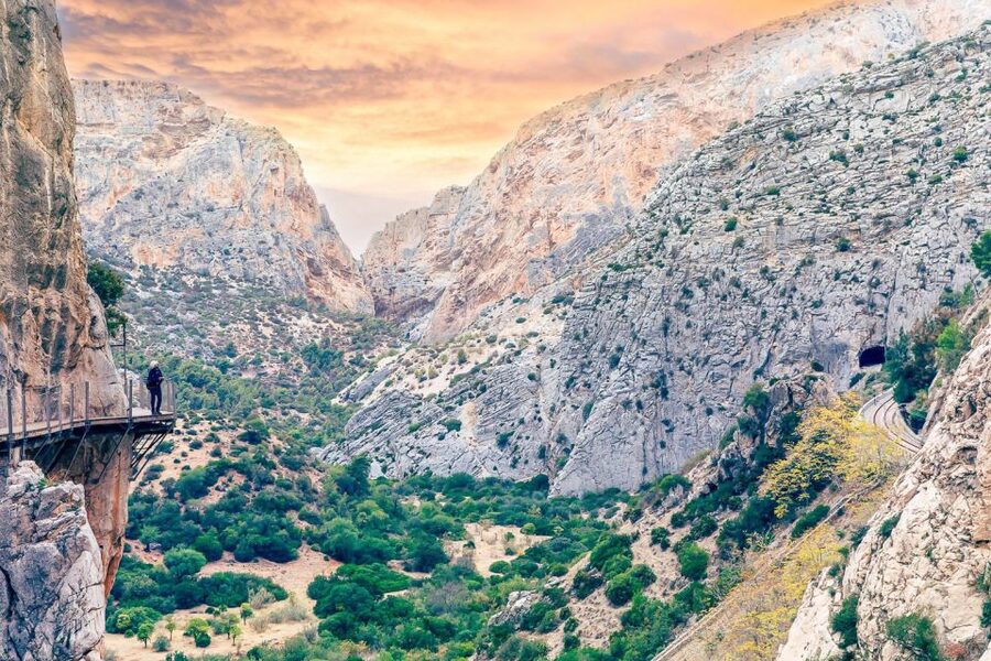 From Costa del Sol: Caminito del Rey Day Trip - Entering Los Gaitanes Gorge