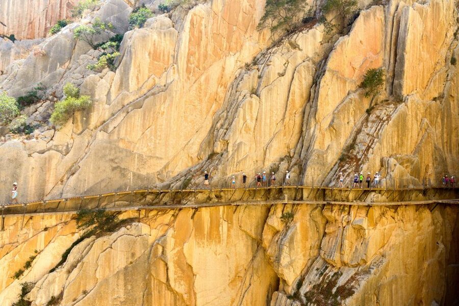 From Costa del Sol & Malaga: Caminito del Rey Guided Tour - Walking 100 meters above the river